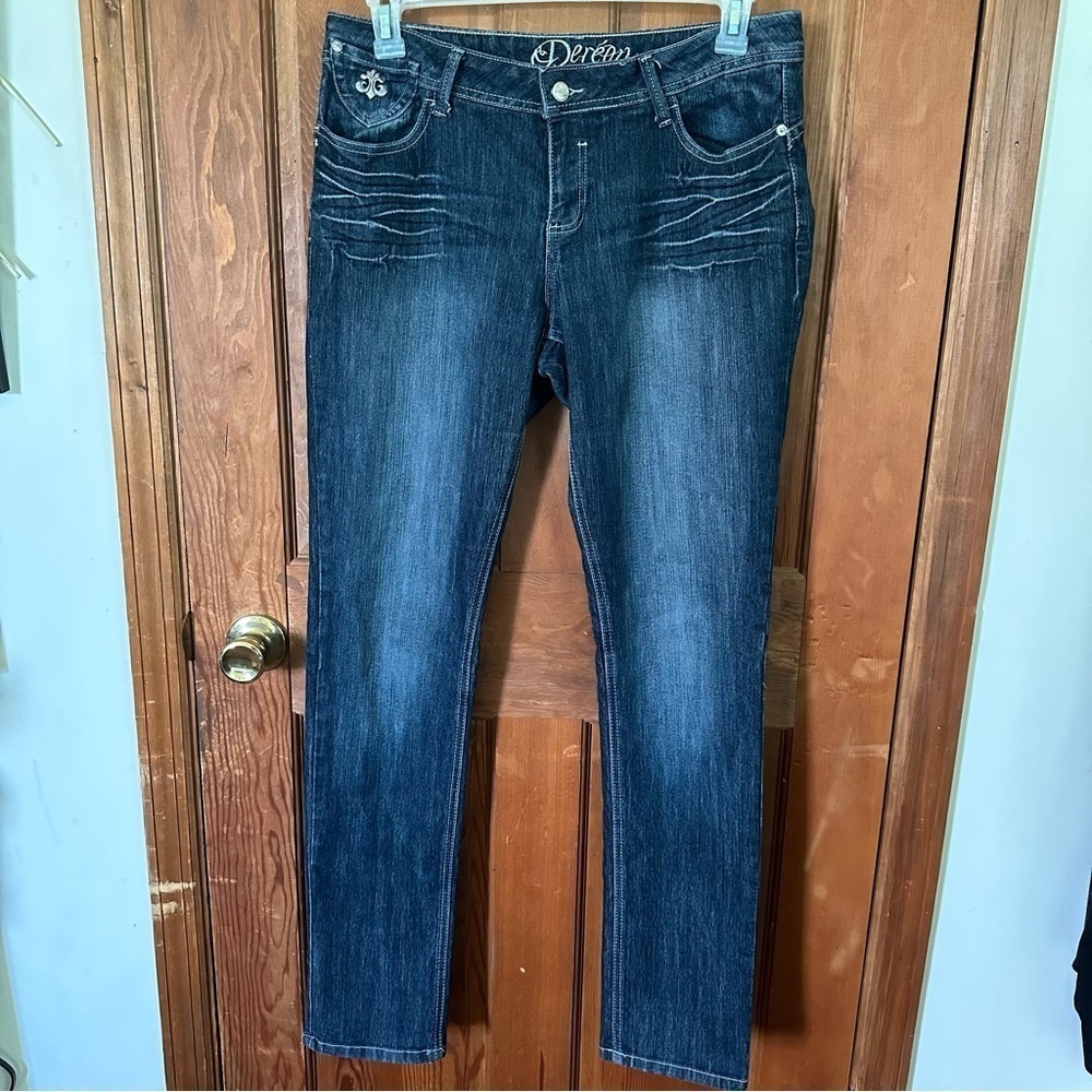 Dereon Darker Wash Jeans Slim Fit Size 13/14
